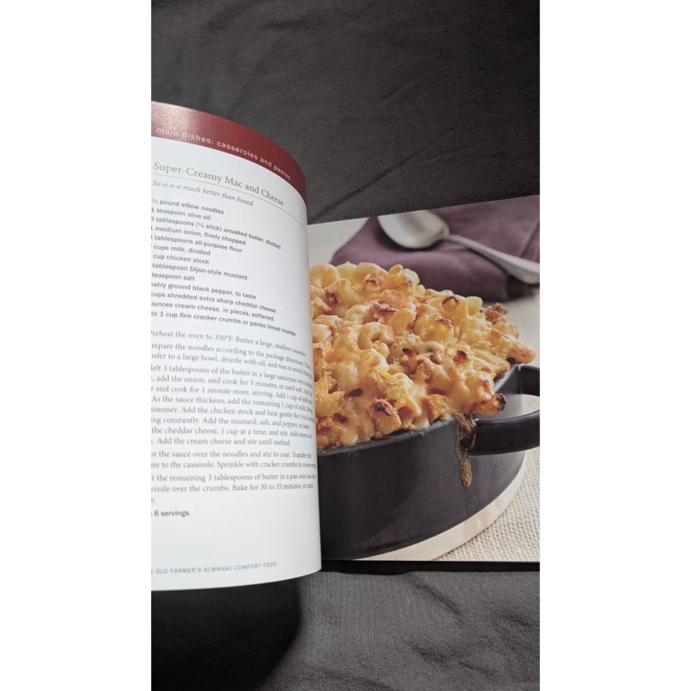 The Old Farmer's Almanac Comfort Food: Every dish you love, every re - GOOD - Picture 5 of 10